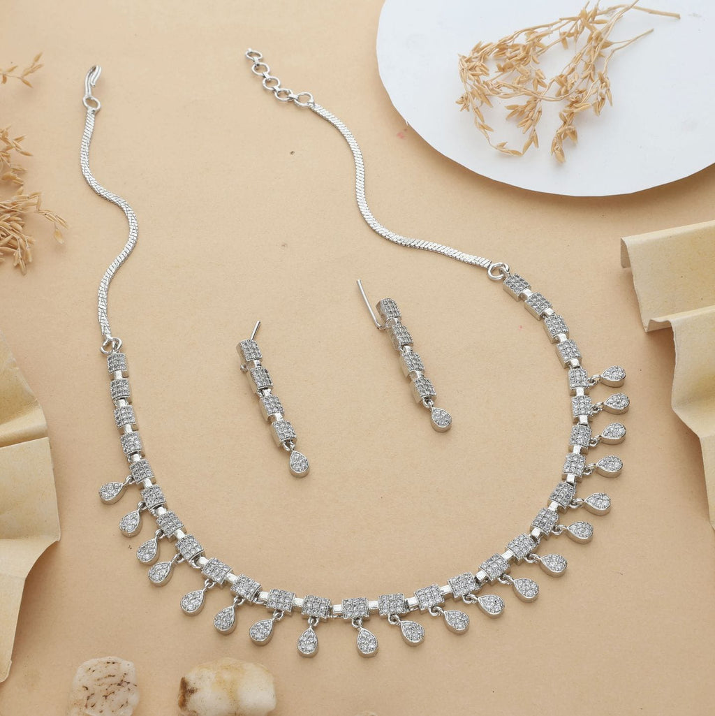 The Celestial Droplet Geometric Jewelry Set