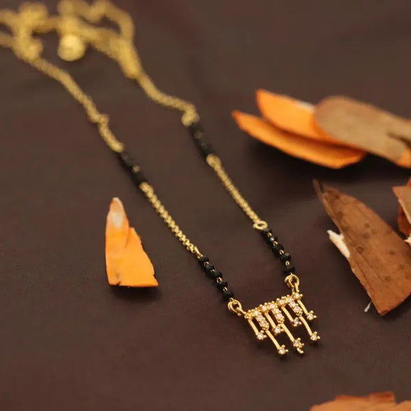 Eternal Bonds: Contemporary Diamond Mangalsutra