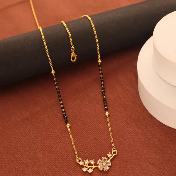 Eternal Bonds: Contemporary Diamond Mangalsutra